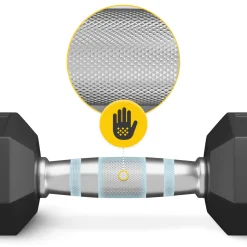4FIZJO Hantel stalowy HEX 1 x 2,5 kg Online