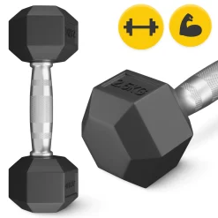 4FIZJO Hantel stalowy HEX 1 x 2,5 kg Online