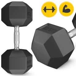 4FIZJO Hantel stalowy HEX 1 x 22,5 kg
