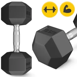 4FIZJO Hantel stalowy HEX 1 x 12,5 kg Best