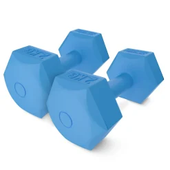 4FIZJO Hantelki bitumiczne do ćwiczeń 2 x 2 kg Best