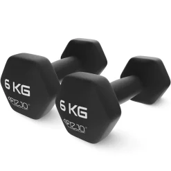 4FIZJO Hantelki żeliwne do ćwiczeń Classic 2 x 6 kg Online