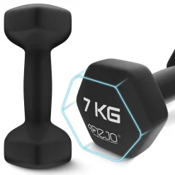 4FIZJO Hantelki żeliwne do ćwiczeń Classic 2 x 7 kg Outlet