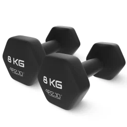 4FIZJO Hantelki żeliwne do ćwiczeń Classic 2 x 8 kg Outlet
