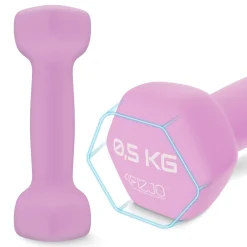 4FIZJO Hantelki żeliwne do ćwiczeń Classic 2 x 0,5 kg Hot