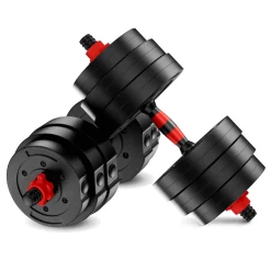 4FIZJO Hantle bitumiczne regulowane 2 x 10 kg Best