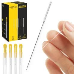 4FIZJO Igły do akupunktury z prowadnicą 100 szt. 0,3 x 60 mm