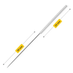 4FIZJO Igły do akupunktury z prowadnicą 100 szt. 0,25 x 30 mm Clearance