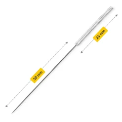 4FIZJO Igły do akupunktury z prowadnicą 100 szt. 0,3 x 50 mm Discount