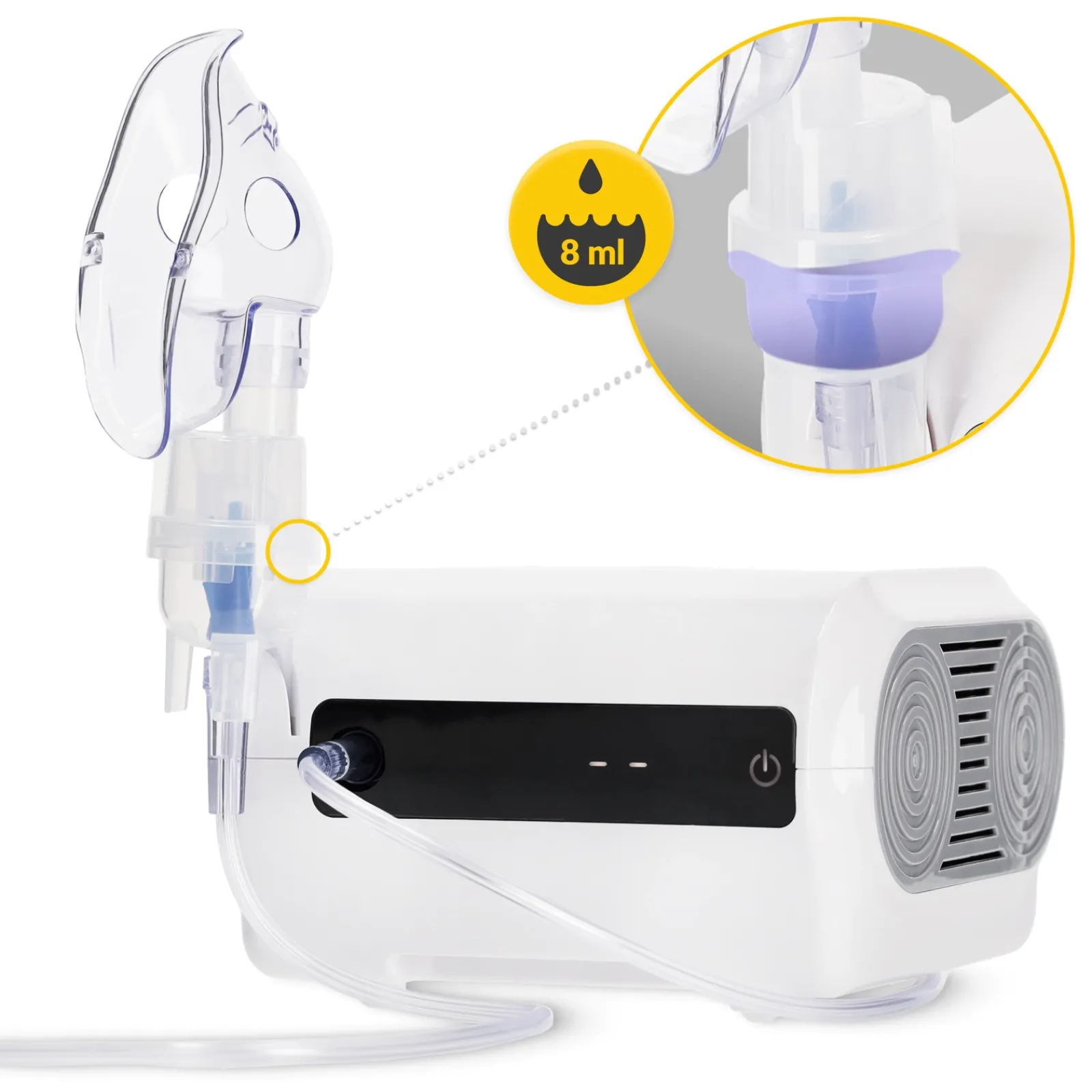 4FIZJO Inhalator nebulizator kompresorowy PRO Clearance