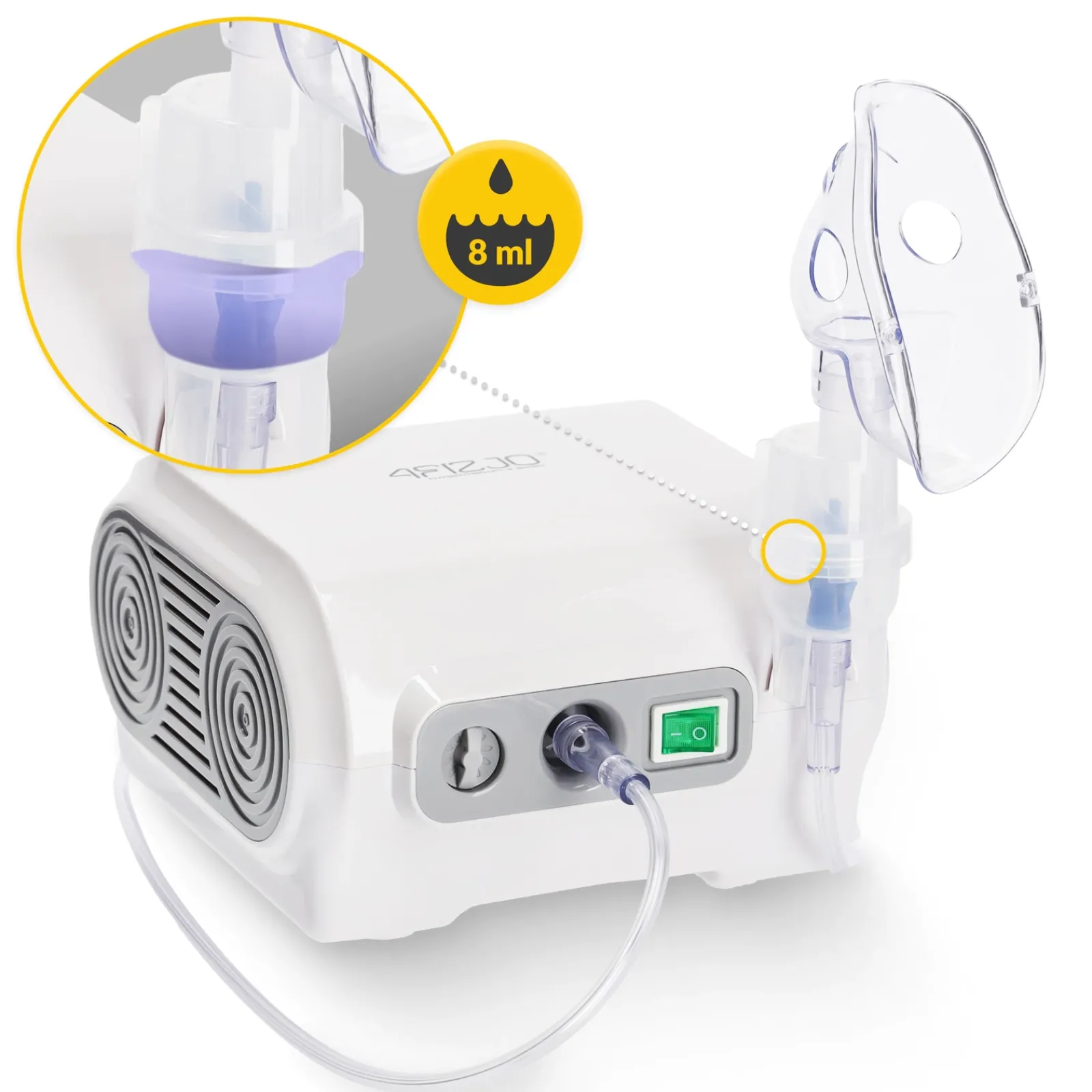 4FIZJO Inhalator nebulizator kompresorowy STD Clearance