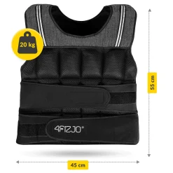 4FIZJO Kamizelka obciążeniowa do ćwiczeń 20 kg New