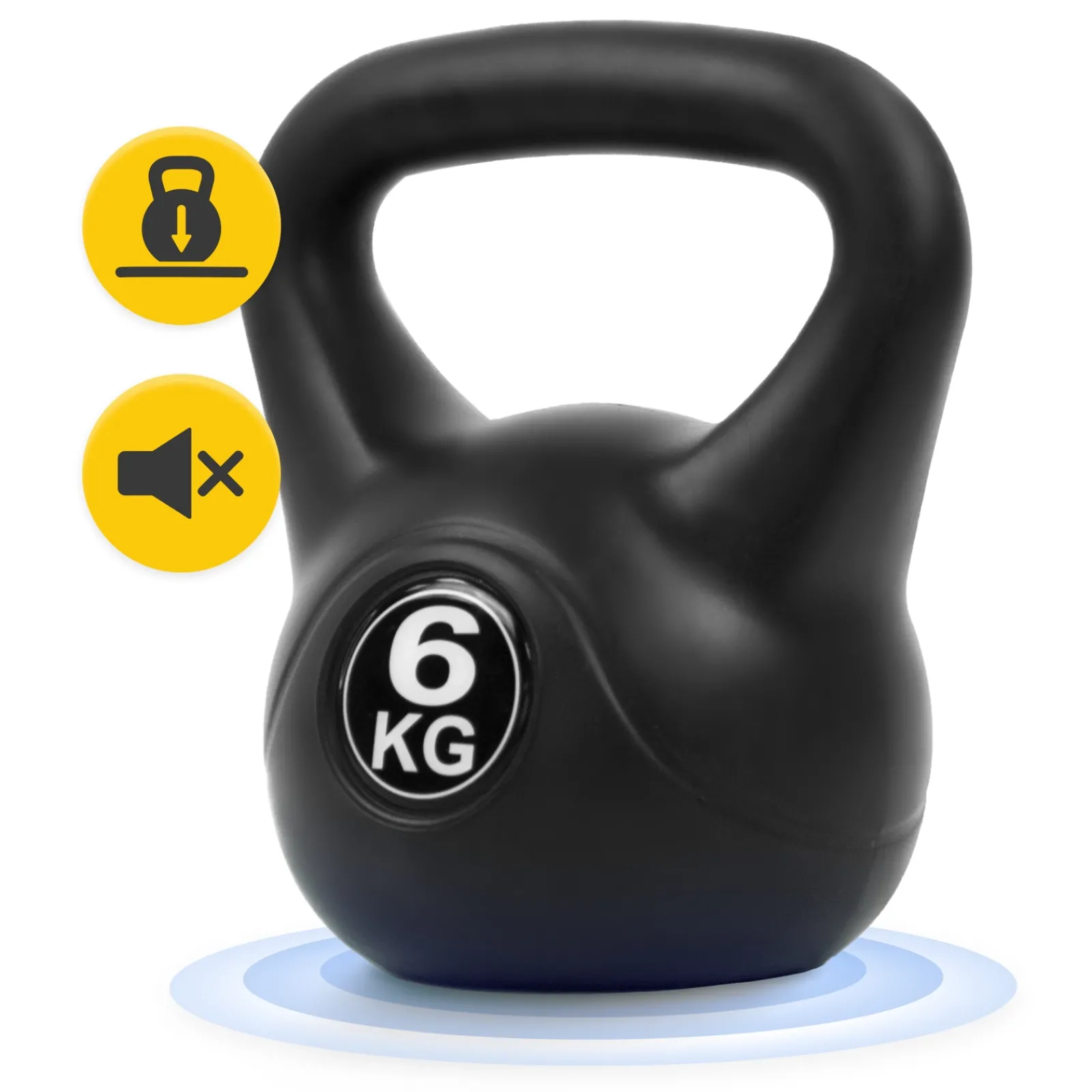 4FIZJO Kettlebell odważnik do ćwiczeń 6 kg Outlet