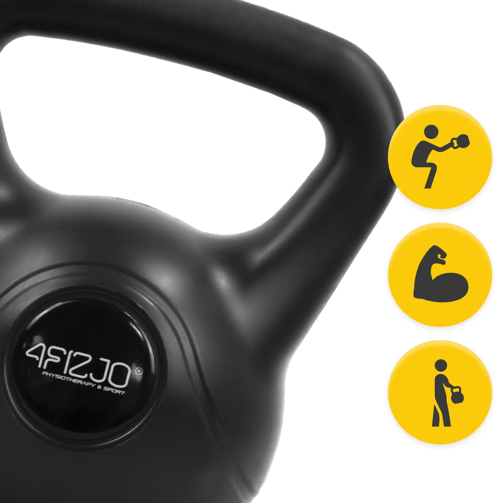 4FIZJO Kettlebell odważnik do ćwiczeń 8 kg Online