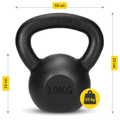 4FIZJO Kettlebell odważnik żeliwny 10 kg Outlet
