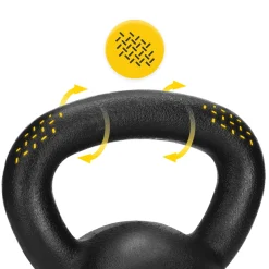 4FIZJO Kettlebell odważnik żeliwny 10 kg Outlet