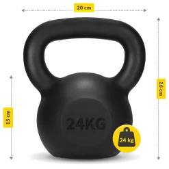 4FIZJO Kettlebell odważnik żeliwny 24 kg Online
