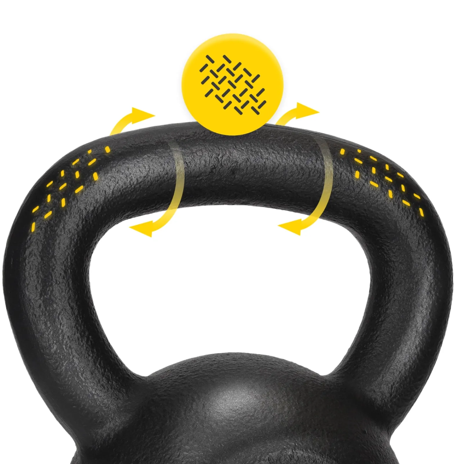 4FIZJO Kettlebell odważnik żeliwny 14 kg