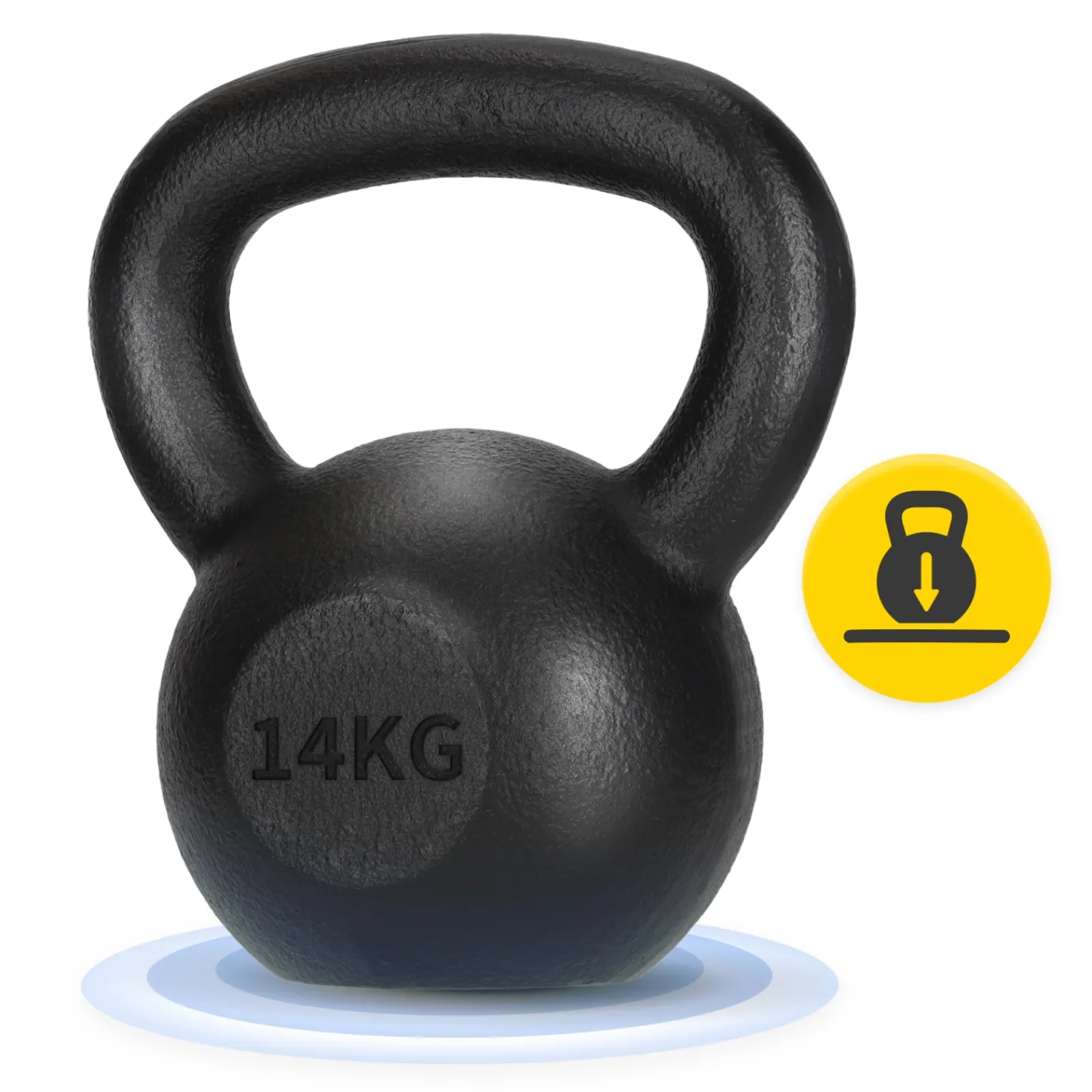 4FIZJO Kettlebell odważnik żeliwny 14 kg