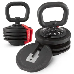 4FIZJO Kettlebell odważnik regulowany PREMIUM 2-12 kg Best