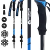 4FIZJO Kije trekkingowe do nordic walking PEAK+ niebieskie Outlet