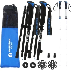 4FIZJO Kije trekkingowe do nordic walking PRO+ niebieskie Best