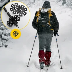 4FIZJO Kije trekkingowe do nordic walking PRO+ niebieskie Best