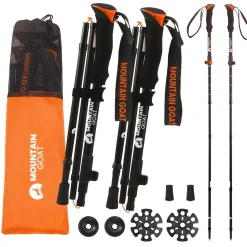 4FIZJO Kije trekkingowe do nordic walking PRO+ pomarańczowe Sale