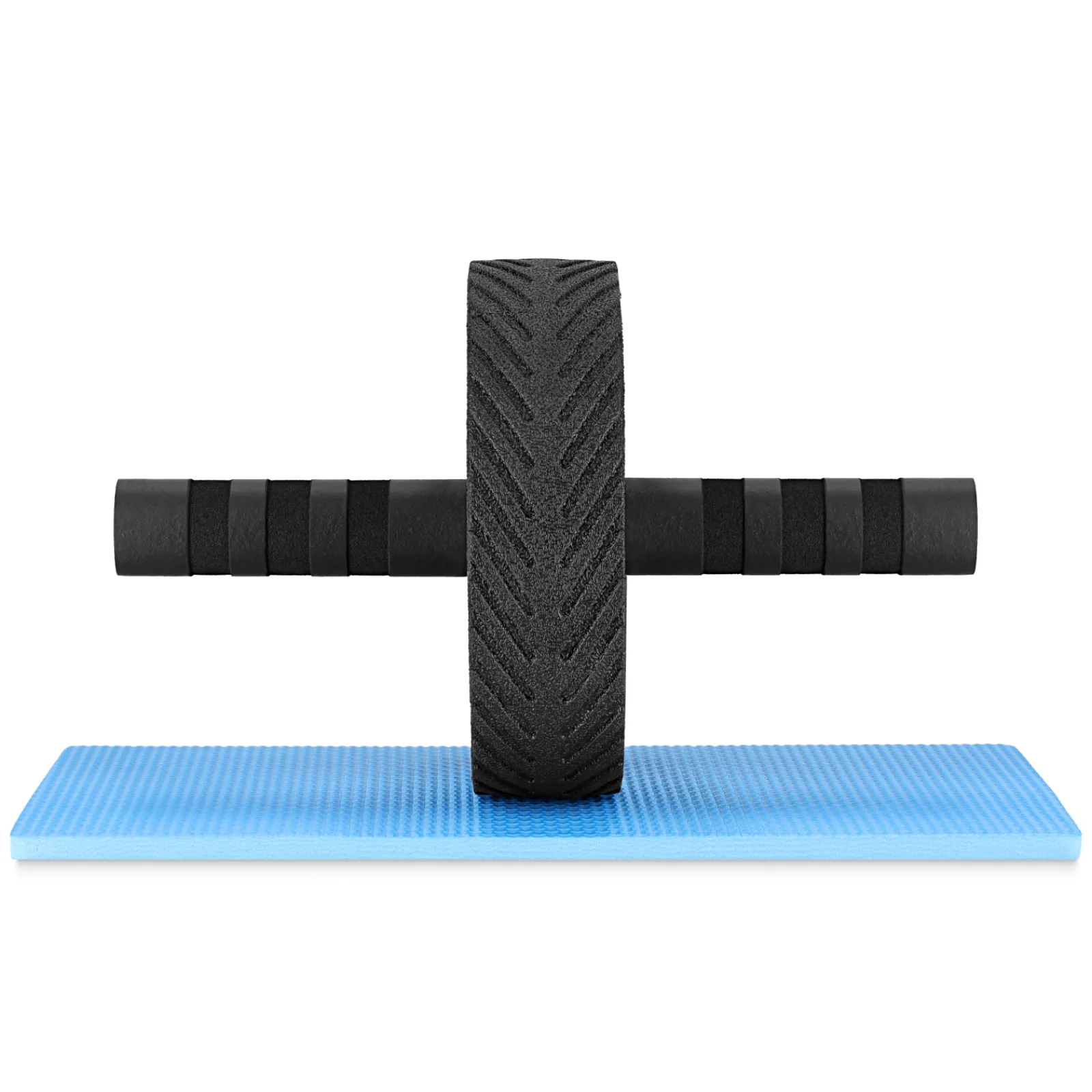 4FIZJO Kółko do ćwiczeń mięśni brzucha AB WHEEL PRO czerwone Hot