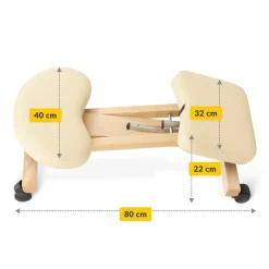 4FIZJO Klękosiad klęcznik do pracy PURE beżowy Clearance