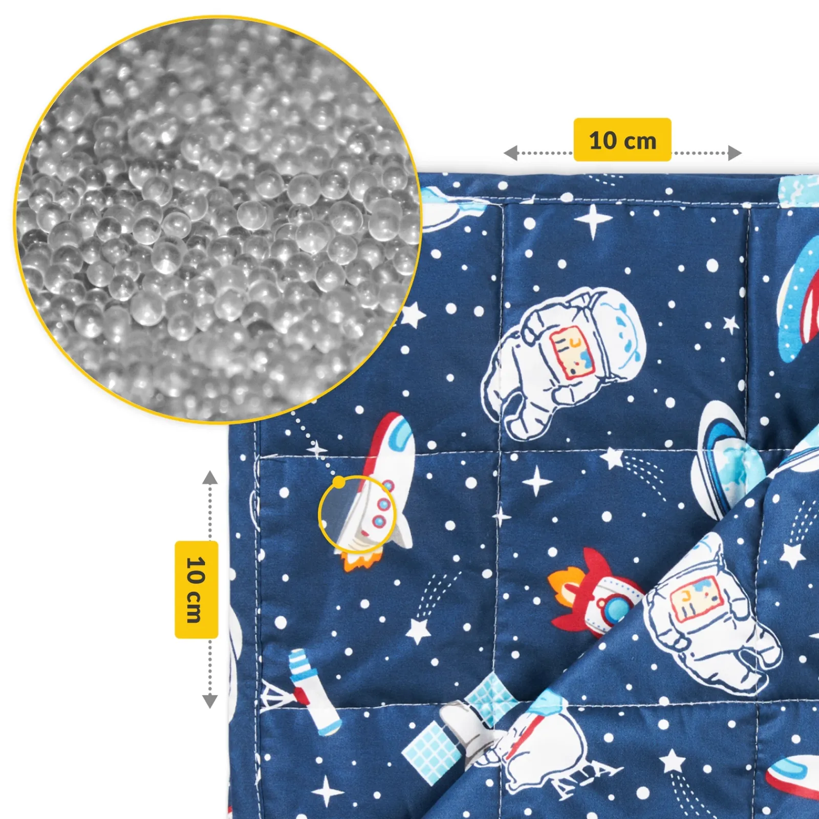 4FIZJO Kołdra obciążeniowa dla dzieci 4 kg Clearance