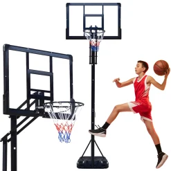 4FIZJO Kosz do koszykówki wolnostojący regulowany FALCON DUNKER Online