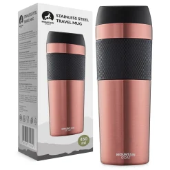 4FIZJO Kubek termiczny Mountain Goat TRAVEL 450 ml różowy Discount