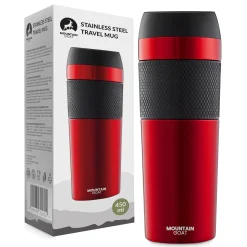4FIZJO Kubek termiczny Mountain Goat TRAVEL 450 ml czerwony Discount