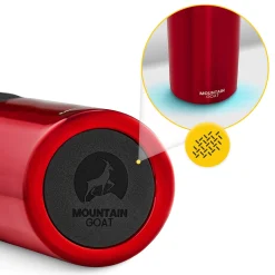 4FIZJO Kubek termiczny Mountain Goat TRAVEL 450 ml czerwony Discount