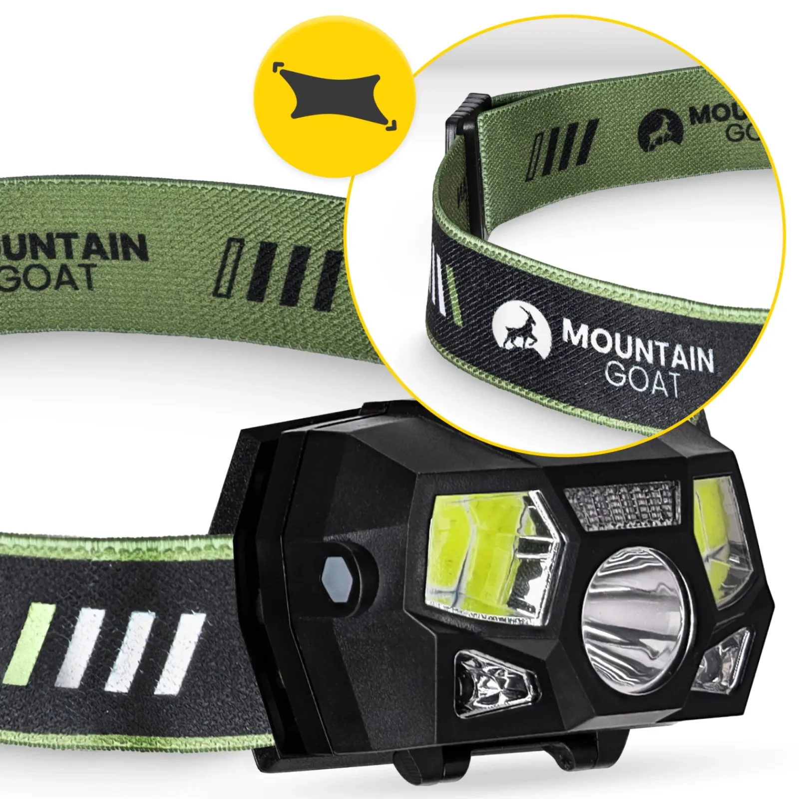 4FIZJO Latarka czołowa LED Mountain Goat Discount