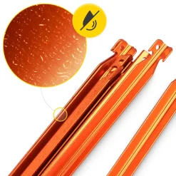 4FIZJO Śledzie aluminiowe do namiotu 18 cm V-kształtne 10 szt. Discount