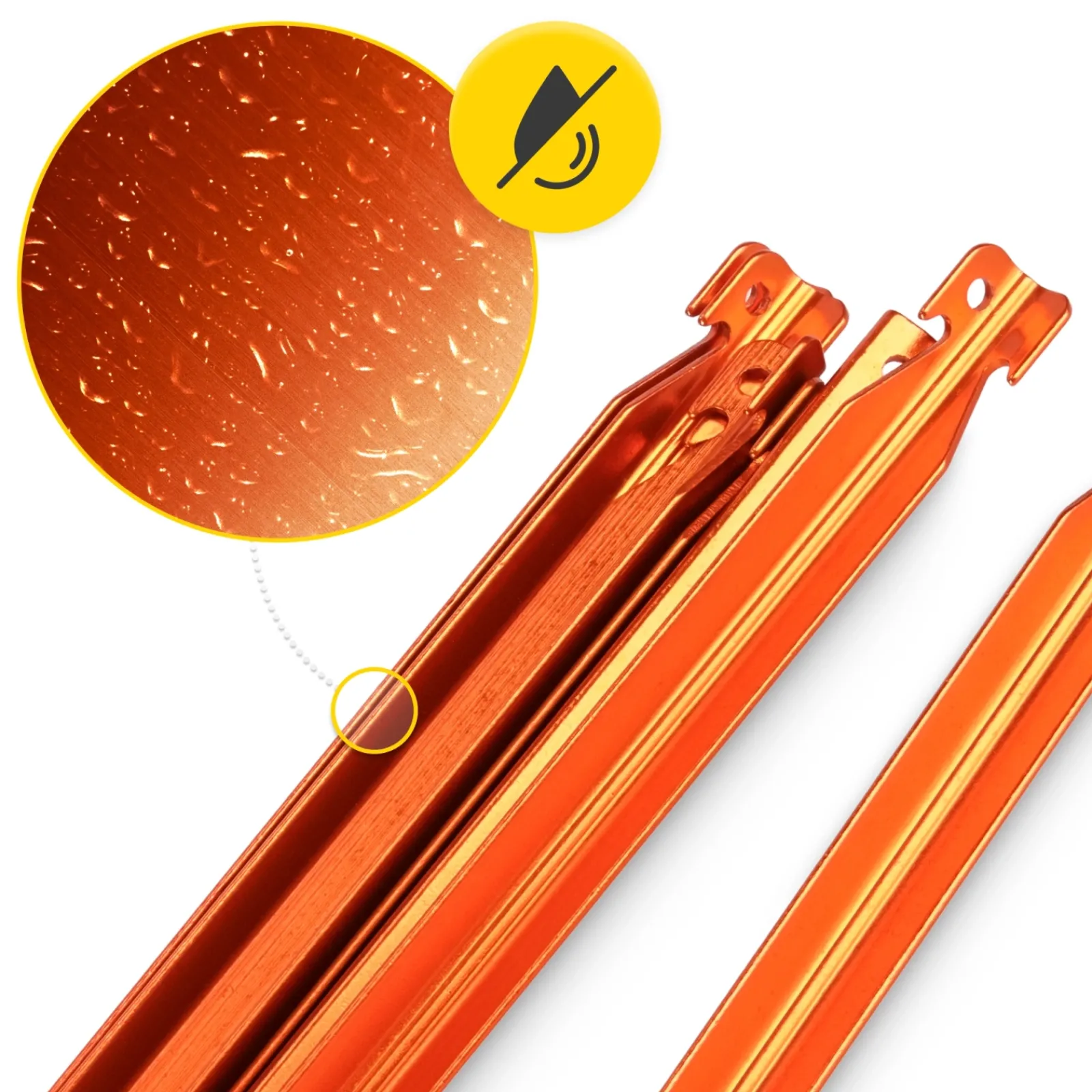 4FIZJO Śledzie aluminiowe do namiotu 18 cm V-kształtne 10 szt. Discount