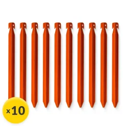 4FIZJO Śledzie aluminiowe do namiotu 18 cm V-kształtne 10 szt. Discount
