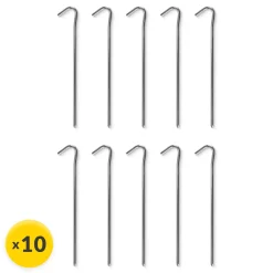 4FIZJO Śledzie stalowe do namiotu 10 szt. Discount