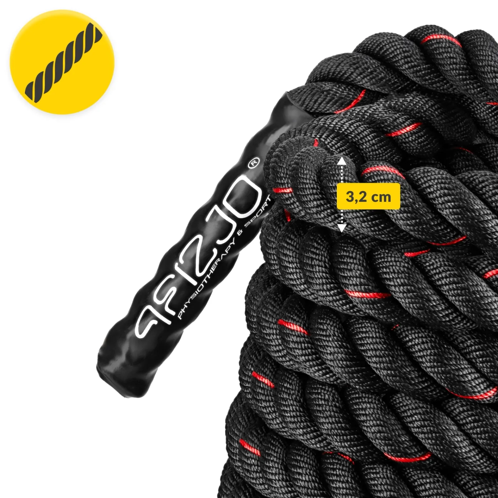 4FIZJO Lina treningowa Power Rope 9 m Hot