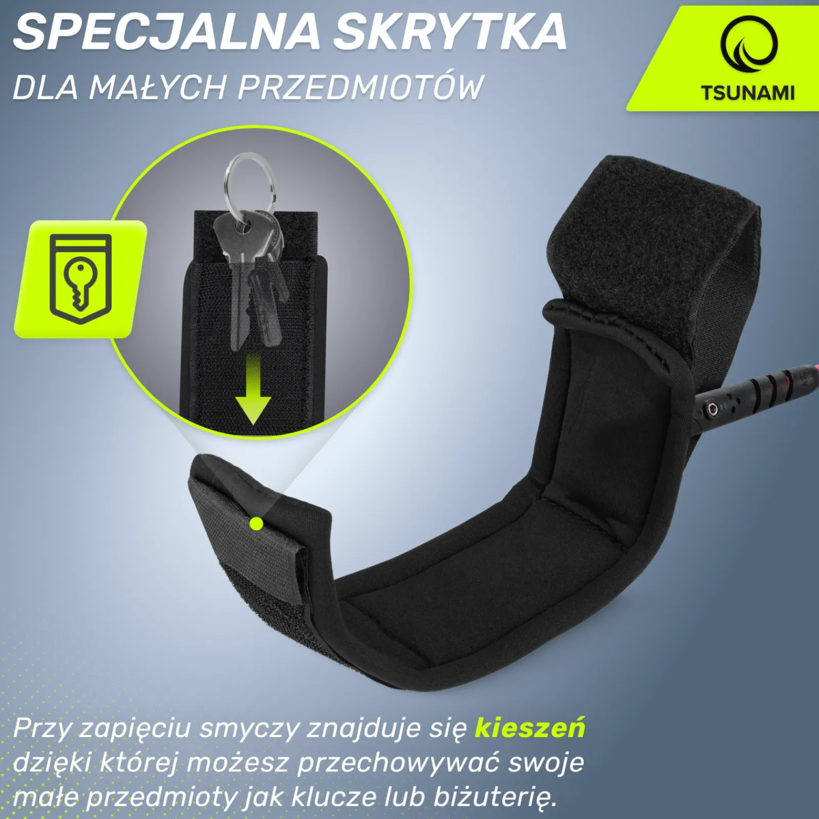 4FIZJO Linka bezpieczeństwa do deski SUP TSUNAMI różowa Outlet