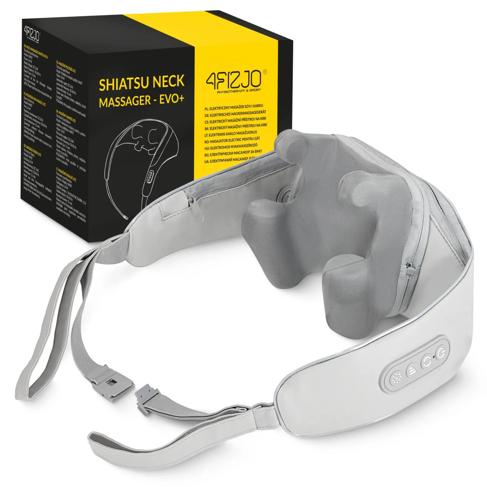 4FIZJO Masażer do karku i szyi SHIATSU EVO+ Hot