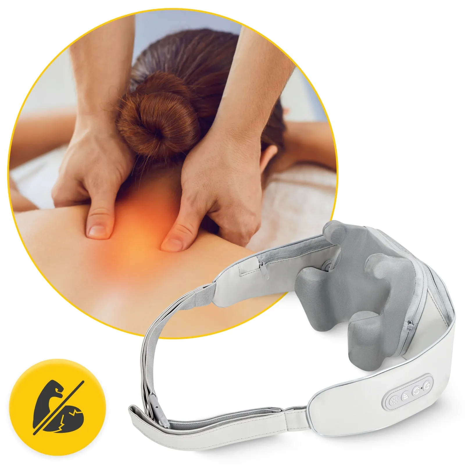4FIZJO Masażer do karku i szyi SHIATSU EVO+ Hot