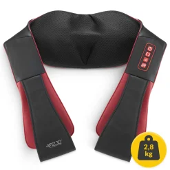 4FIZJO Masażer do karku i szyi SHIATSU PRO+ wiśniowy