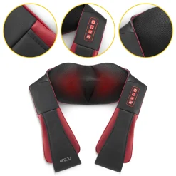 4FIZJO Masażer do karku i szyi SHIATSU PRO+ wiśniowy