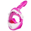 4FIZJO Maska do nurkowania dla dzieci TSUNAMI SHARK różowa Discount