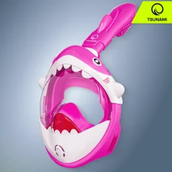 4FIZJO Maska do nurkowania dla dzieci TSUNAMI SHARK różowa Discount