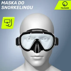 4FIZJO Maska do nurkowania i snorkelingu TSUNAMI Sale