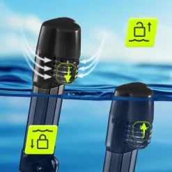 4FIZJO Maska do nurkowania pełnotwarzowa TSUNAMI L/XL Outlet